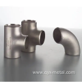 seamless titanium tee fittings